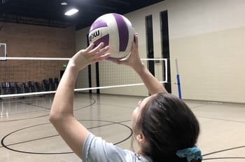 volleyball set technique