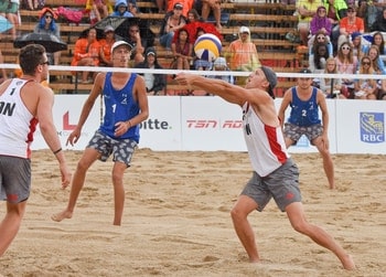 number of players in beach volleyball